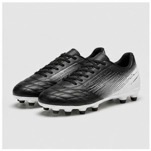 Soft Ground Black/White Football Boots