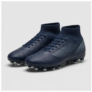 Navy Collar FG Football Boots