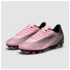 Pink/Black Football Boots