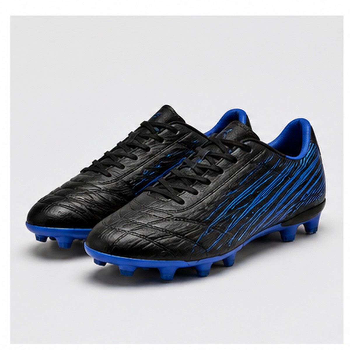 Agility Black/Blue Football Boots