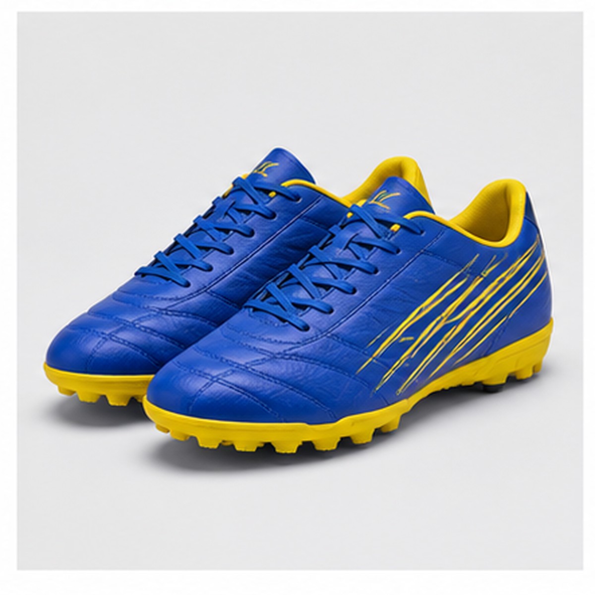 Cobalt/Yellow AG Football Boots