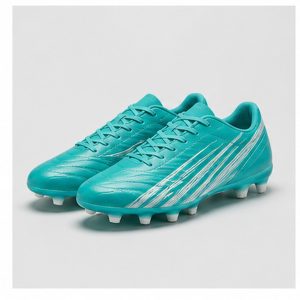 Turquoise/White Speed Football Boots
