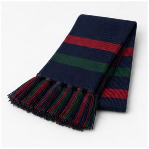 Striped Supporter Scarf